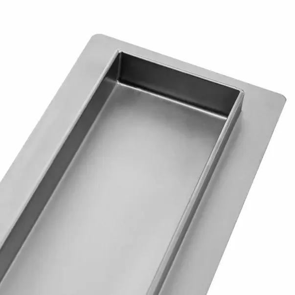 Set rigola pentru dus plus capac inox periat Rea Pure Neo Pro Nickel 50 cm [3]