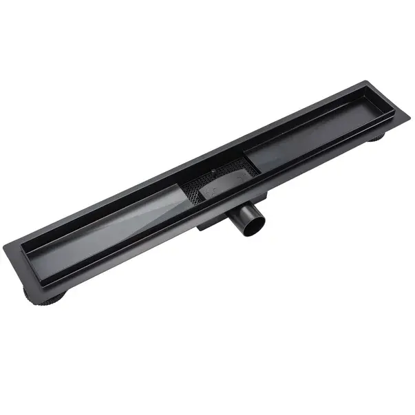 Set rigola pentru dus plus capac negru mat Rea Neo Pure 50 cm [5]