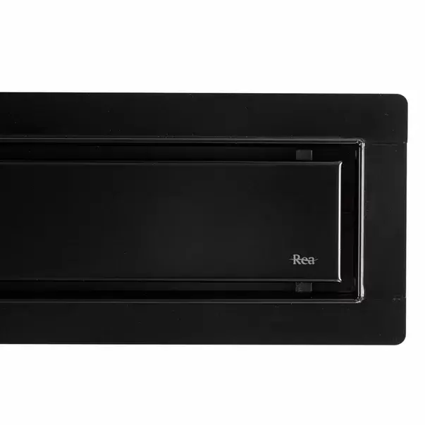 Set rigola pentru dus plus capac negru Rea Neox Superflow 70 cm [8]
