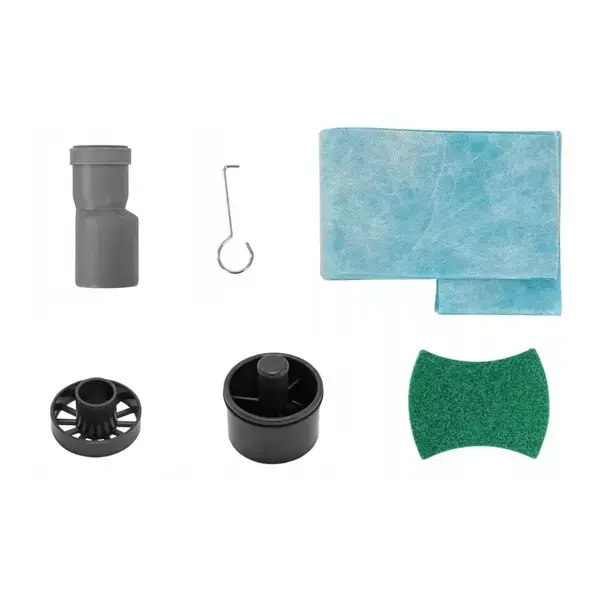 Set rigola pentru dus plus capac Rea Greek Pro Mirror auriu lucios 80 cm [9]