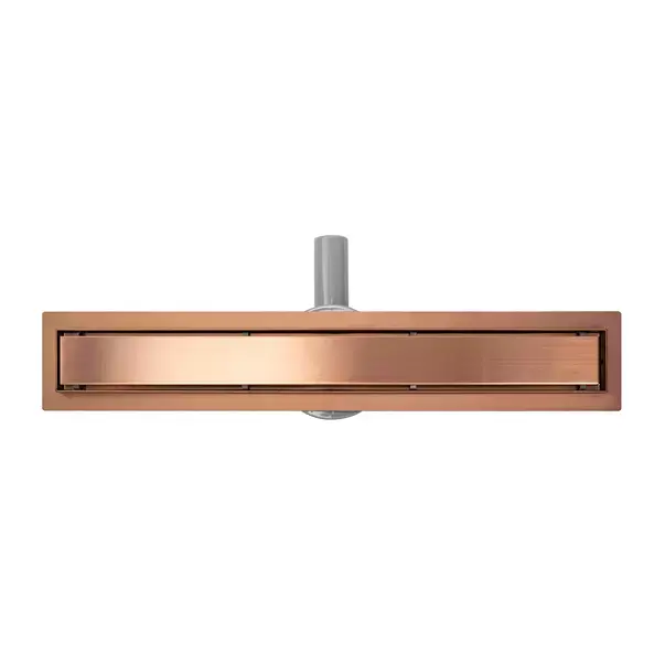 Set rigola pentru dus plus capac Rea Neo Pure finisaj cupru periat 70 cm [8]