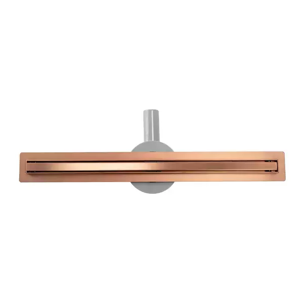 Set rigola pentru dus plus capac Rea Neo Pure Slim finisaj cupru periat 60 cm [7]