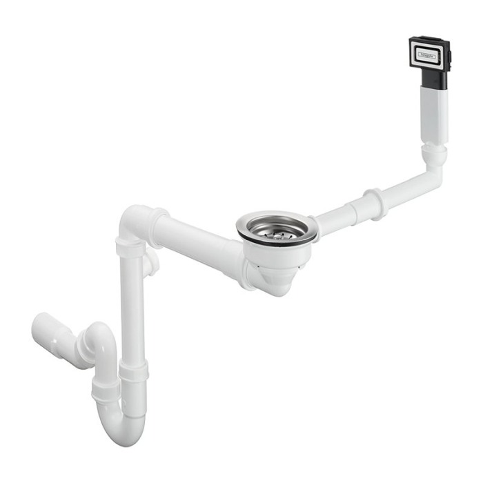 Set sifon manual pentru chiuveta, Hansgrohe, D16-10, pentru chiuvetele din granit [1]