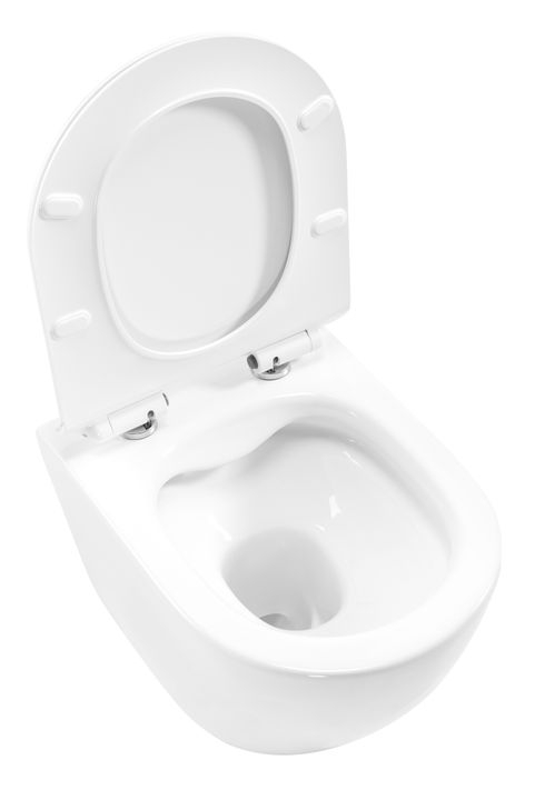 Set vas WC + Bideu CARTER alb suspendabil alb [7]