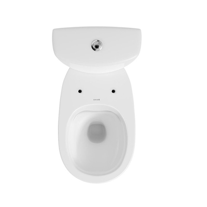 Set vas WC stativ Cersanit, Arteco New, Rimless, cu rezervor si capac Soft-Close si Easy Off inclus [5]