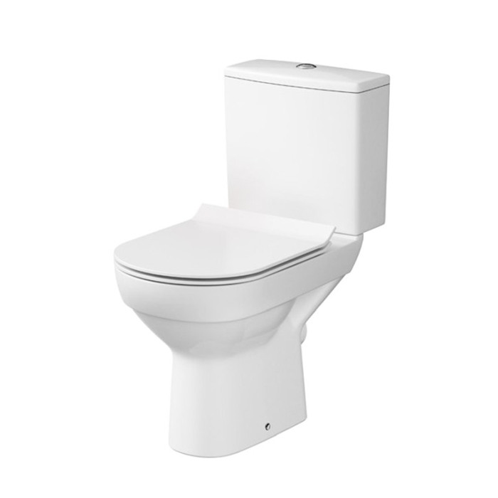 Set vas wc stativ, Cersanit, City New, rimless, cu rezervor si capac soft-close inclus [1]