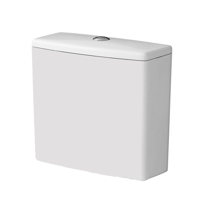 Set vas wc stativ, Cersanit, City New, rimless, cu rezervor si capac soft-close inclus [5]