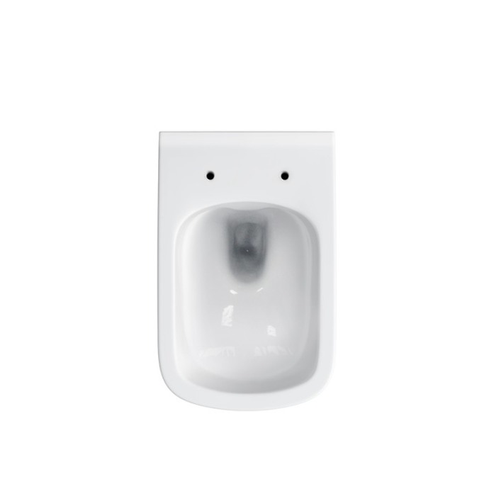 Set vas wc suspendat, Cersanit, Virgo, capac cu soft close si quick release, alb [4]
