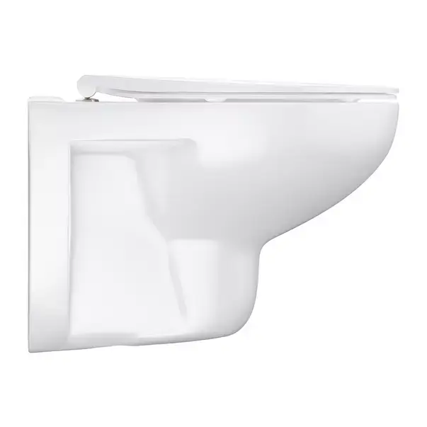 Set vas WC suspendat Grohe Bau Ceramic Rimless si capac slim softclose [4]