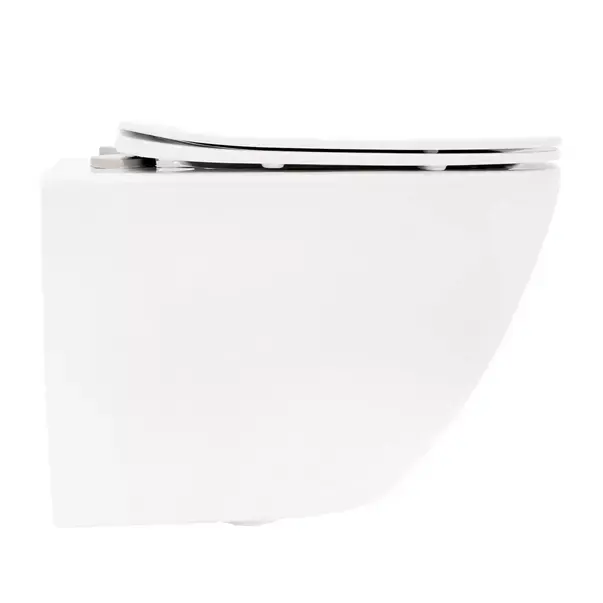 Set vas WC suspendat Rea Carlo Mini cu capac softclose si bideu alb [5]