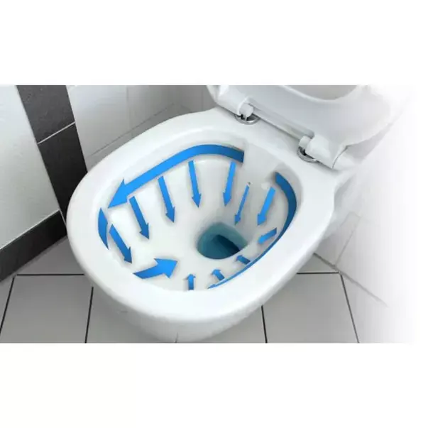 Set vas WC suspendat Rea Carlo Mini cu capac softclose si bideu alb [8]