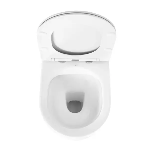 Set vas WC suspendat Rea Olivier alb lucios cu capac softclose [4]