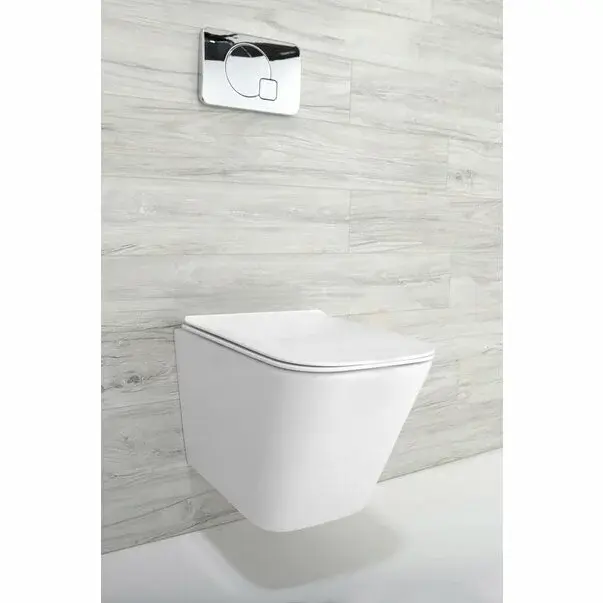 Set vas wc suspendat Rea Raul rimless capac softclose [2]