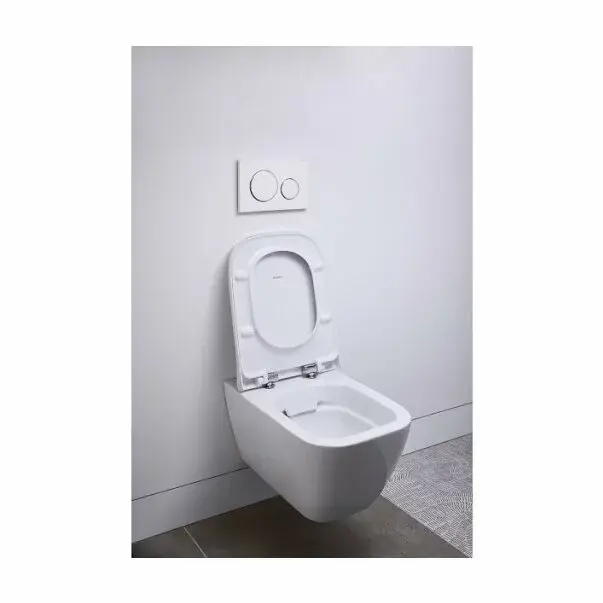 Set vas wc suspendat si capac slim soft close Geberit Smyle Square [5]