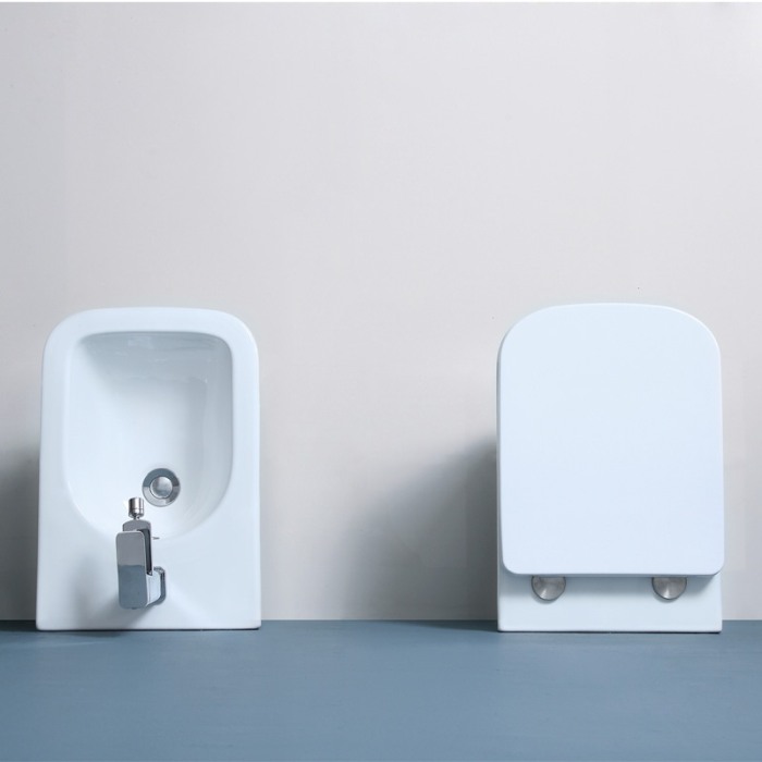 Set vas wc suspendat si capac softclose Fluminia Tornado Flush [2]