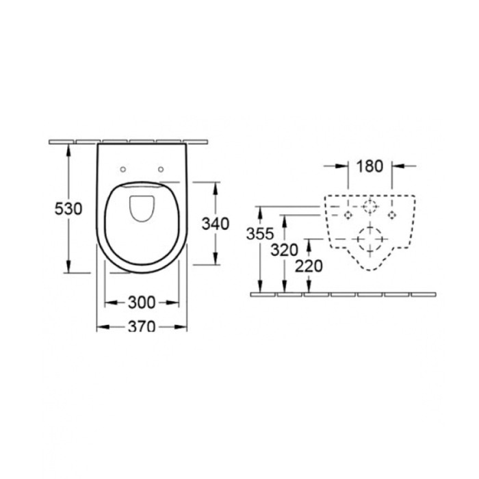 Set vas wc suspendat, Villeroy &amp; Boch, Avento, direct flush, cu capac soft close, quick release, alb alpin [2]