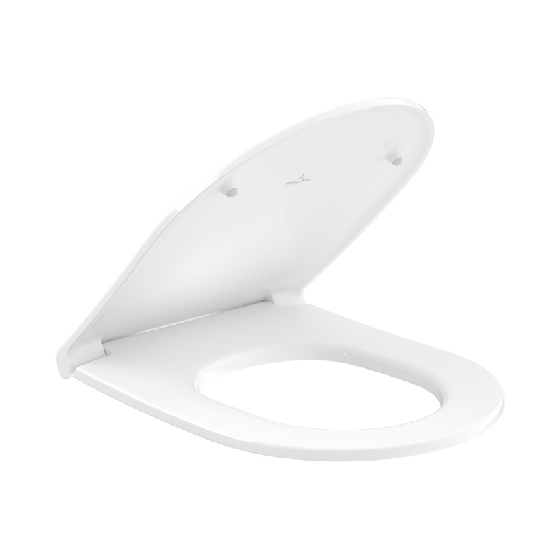 Set vas WC suspendat, Villeroy & Boch, Universo, cu capac soft close și quick release, alb [5]
