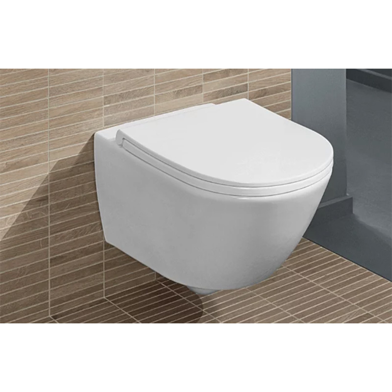Set vas WC suspendat, Villeroy & Boch, Universo, cu capac soft close și quick release, alb [2]