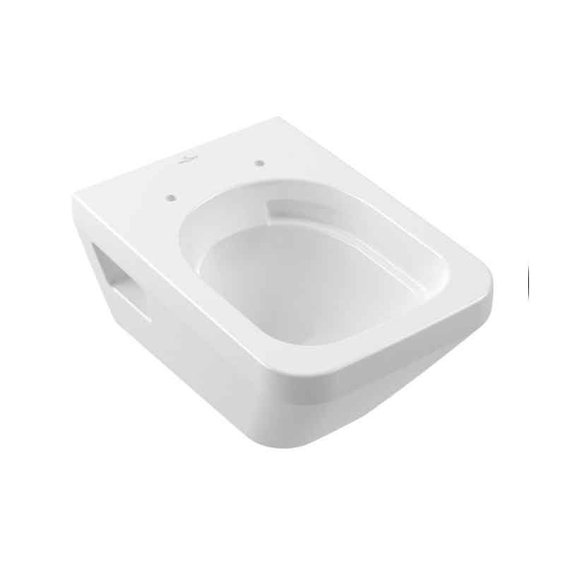 Set WC suspendat Villeroy&Boch, Architectura, TwistFlush, cu capac soft close, quick release, alb [2]
