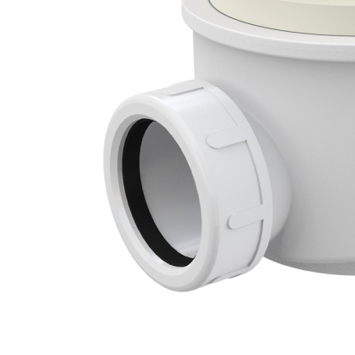 Sifon cadita dus Alcaplast, cu inaltime mare, click-clack, 72 mm, crom [4]