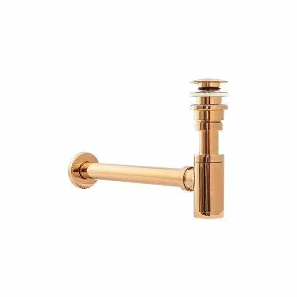 Sifon cu ventil Click-Clack universal Rea rose gold [3]