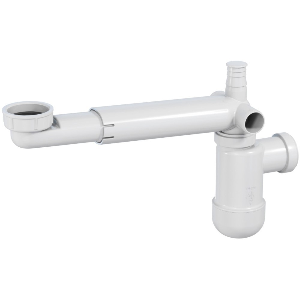 Sifon de baie Deante Space-Saver Lux alb [1]