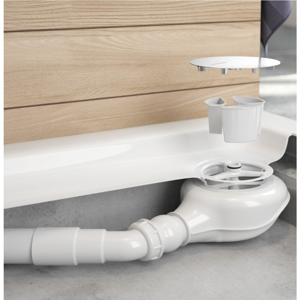 Sifon Deante Easy-Clean pentru cadite de dus crom [2]