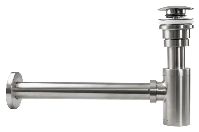 Sifon lavoar universal + Ventil tip Click-Clack Inox periat, Rea [2]