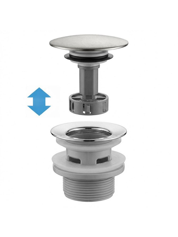 Sifon pentru lavoar REA Flow crom periat [4]