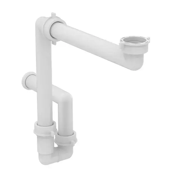 Sifon pentru spatiu redus Ideal Standard Multisuite alb [1]