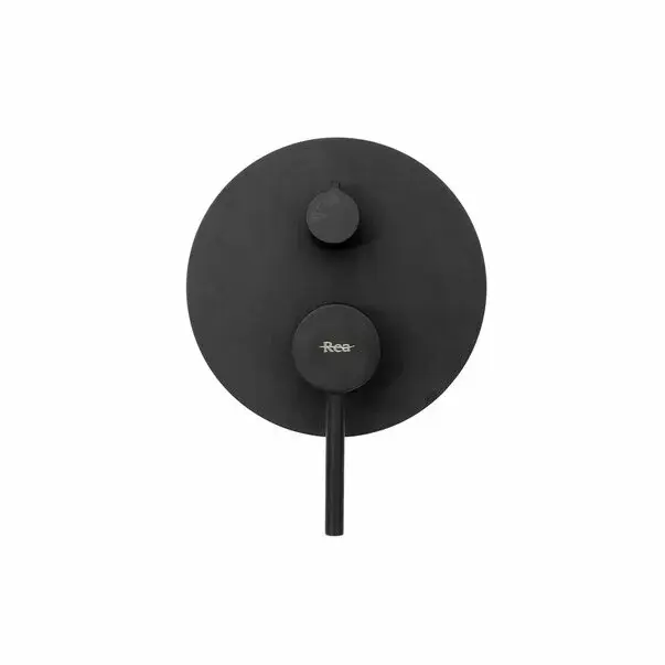 Sistem de dus cu baterie monocomanda Rea Lungo negru mat [3]