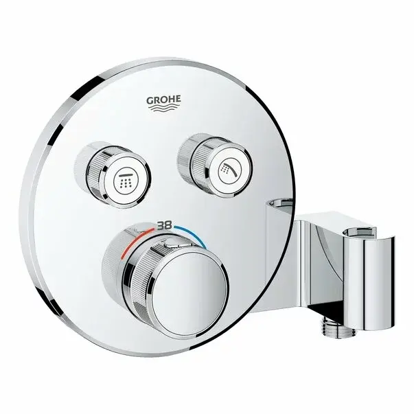 Sistem de dus cu termostat Grohe Grohtherm SmartControl palarie dus Euphoria 260 [3]