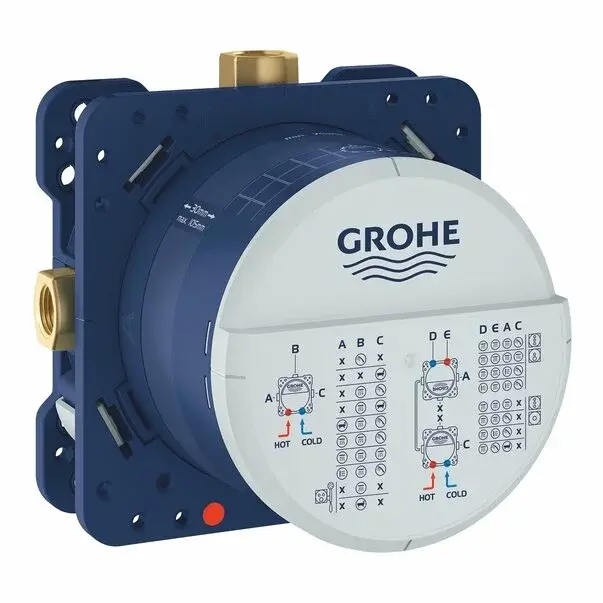 Sistem de dus cu termostat Grohe Grohtherm SmartControl palarie dus Euphoria 260 [7]