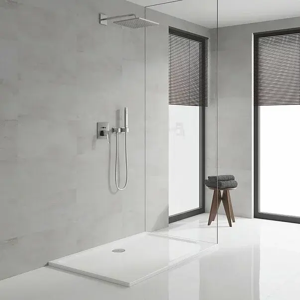 Sistem de dus incastrat Grohe Eurocube Perfect Rainshower Mono 310 Cube crom [2]