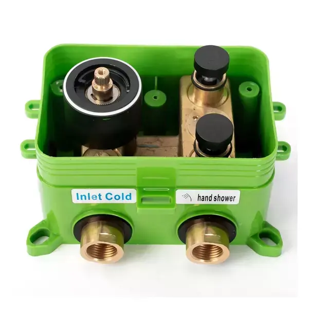 Sistem de dus incastrat Rea Lungo-Miler termostatic Rose Gold [6]
