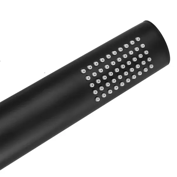 Sistem de dus incastrat Rea Oval negru mat [6]
