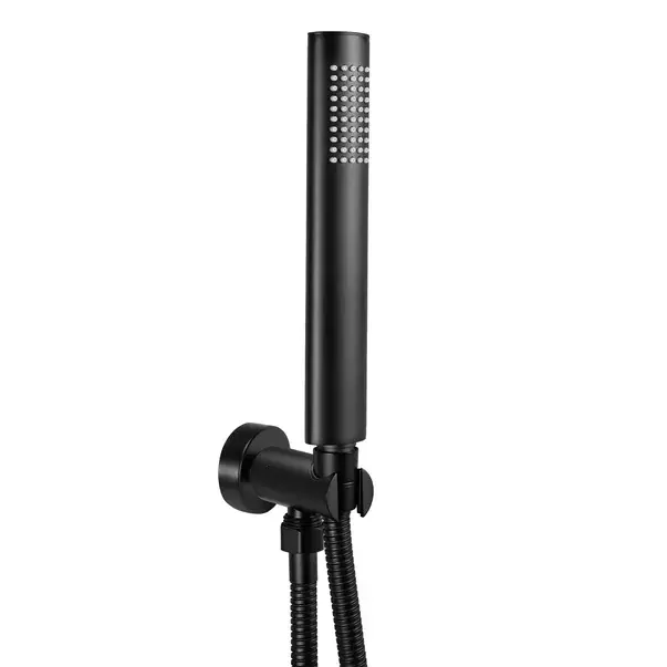 Sistem de dus incastrat Rea Oval negru mat [8]