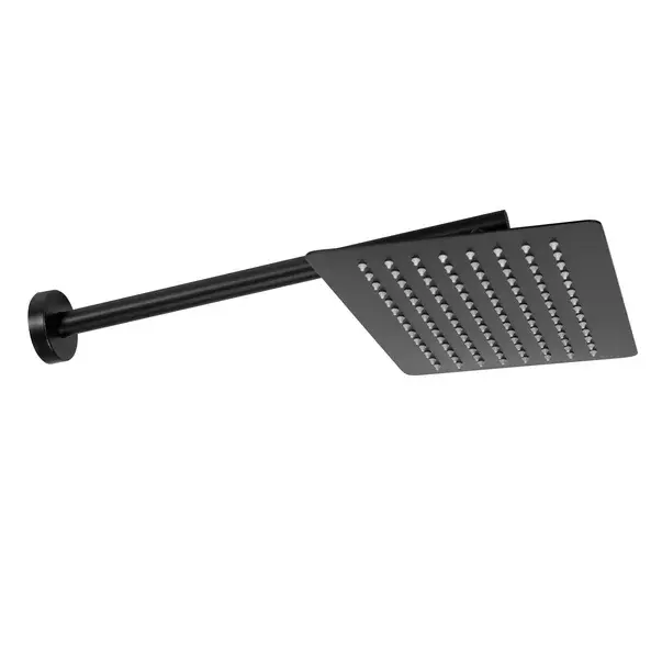 Sistem de dus incastrat Rea Oval negru mat [9]