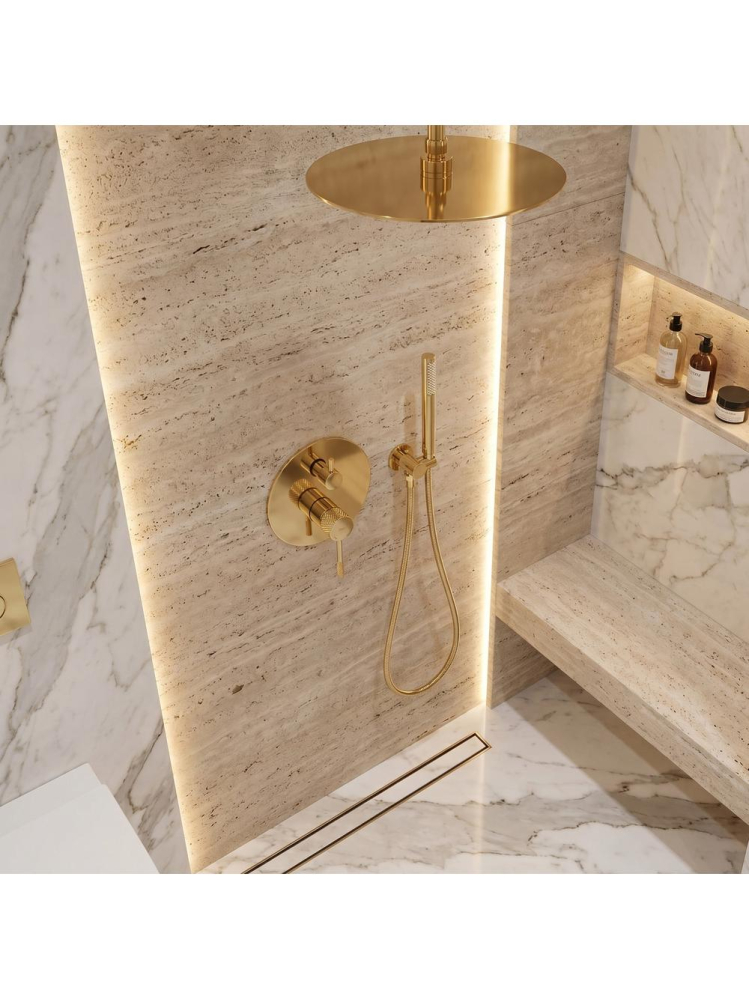 Sistem de dus incastrat Rea Venti + BOX auriu [8]