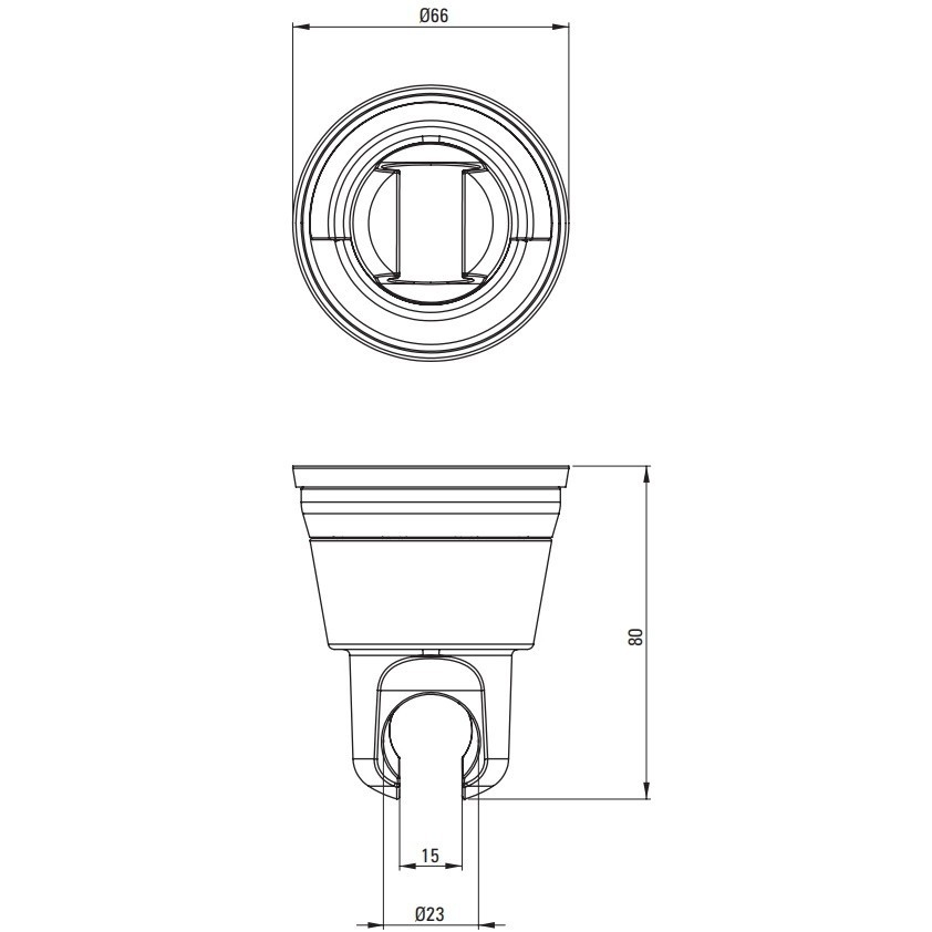 Suport dus manual Deante Easy-Fix crom [2]