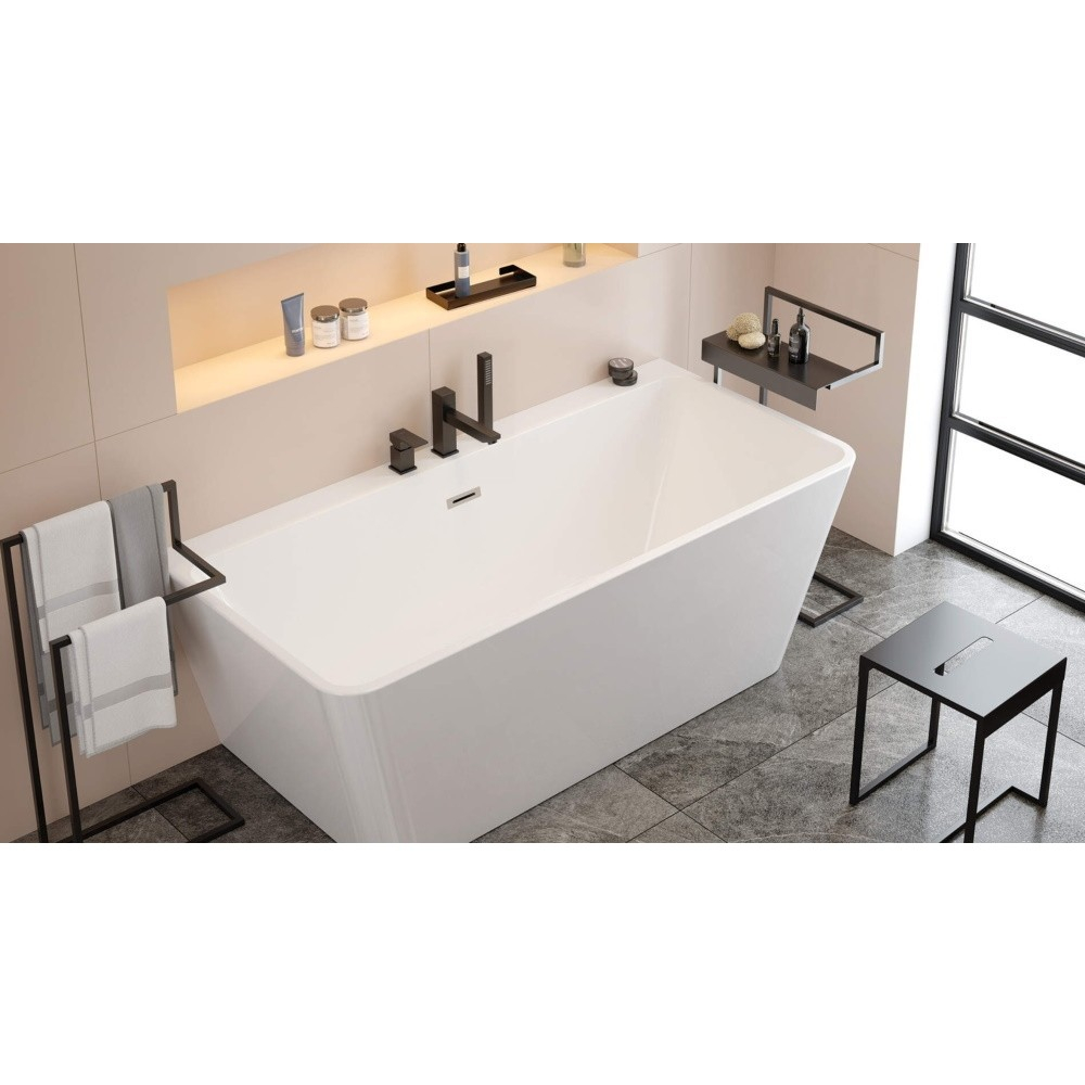 Suport freestanding Deante Mokko negru/mat [4]