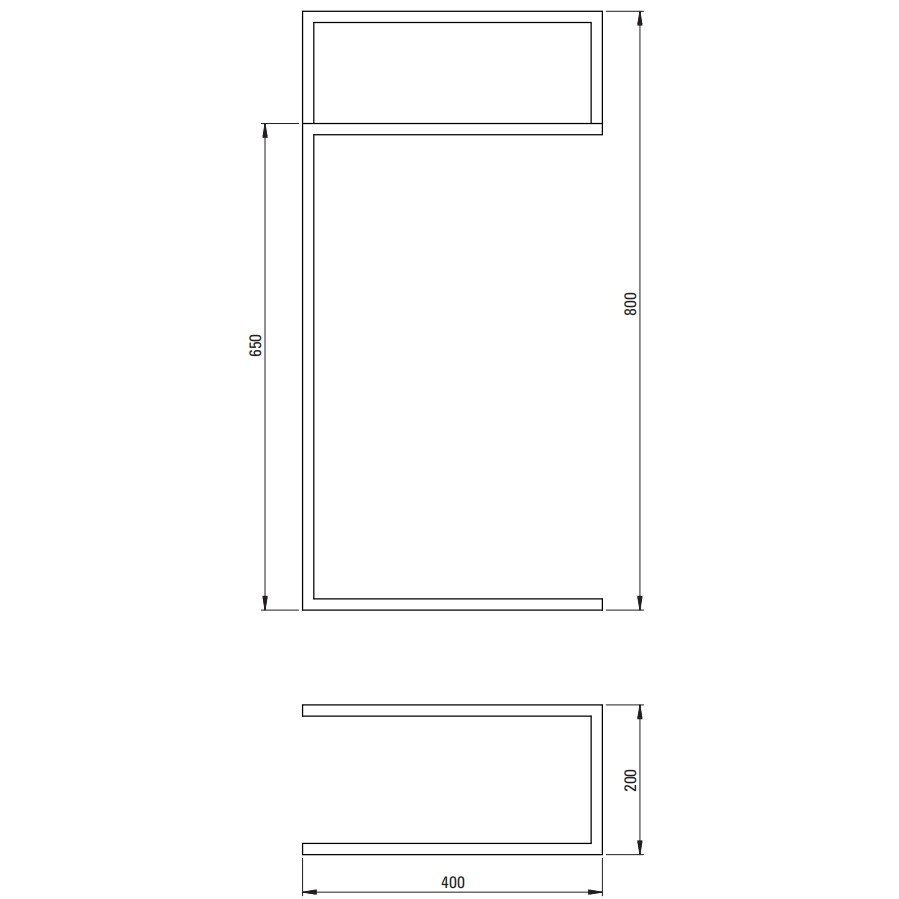 Suport freestanding Deante Mokko negru/mat [7]