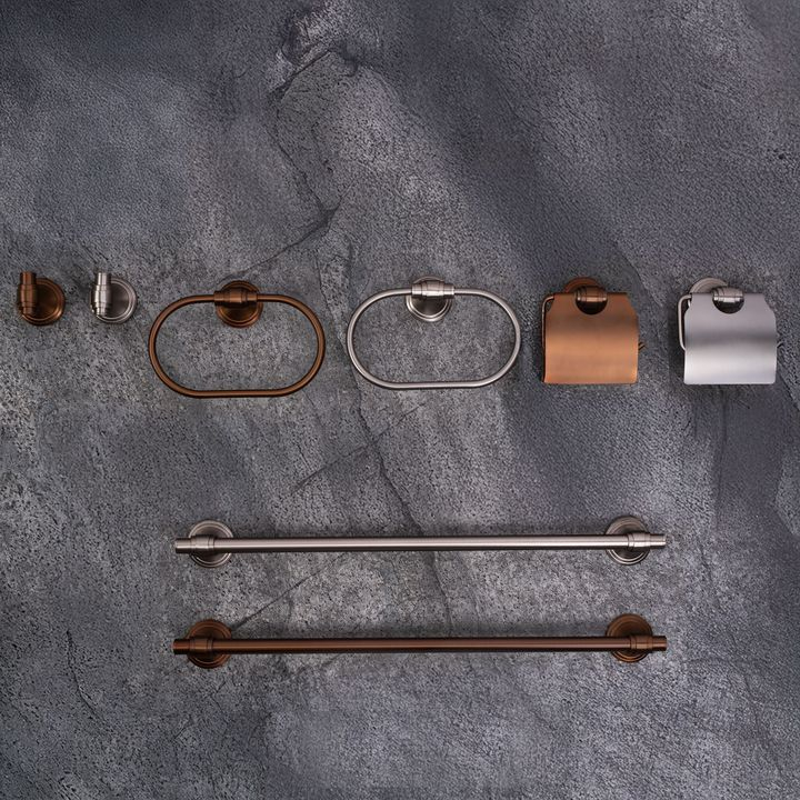 Suport hârtie igienică 16101 Aristo auriu periat [3]