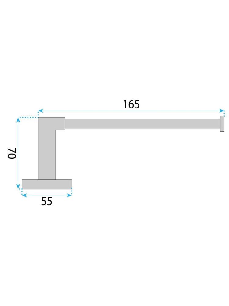 Suport hârtie igienică 5909 Nico auriu [9]