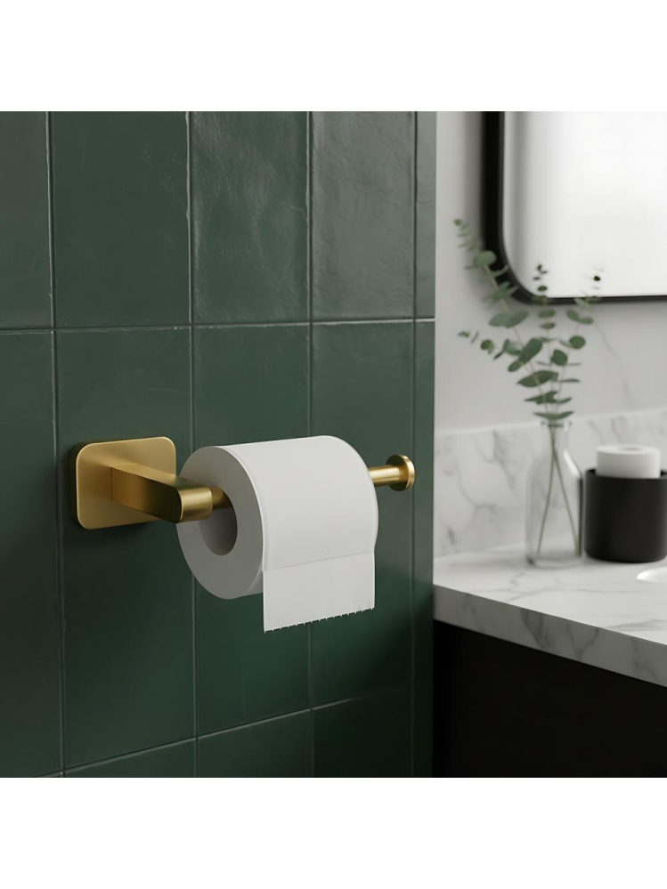 Suport hârtie igienică 5909 Nico auriu periat [7]