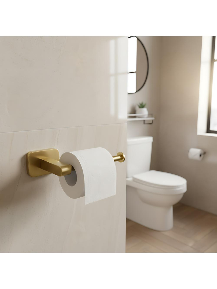 Suport hârtie igienică 5909 Nico auriu periat [8]