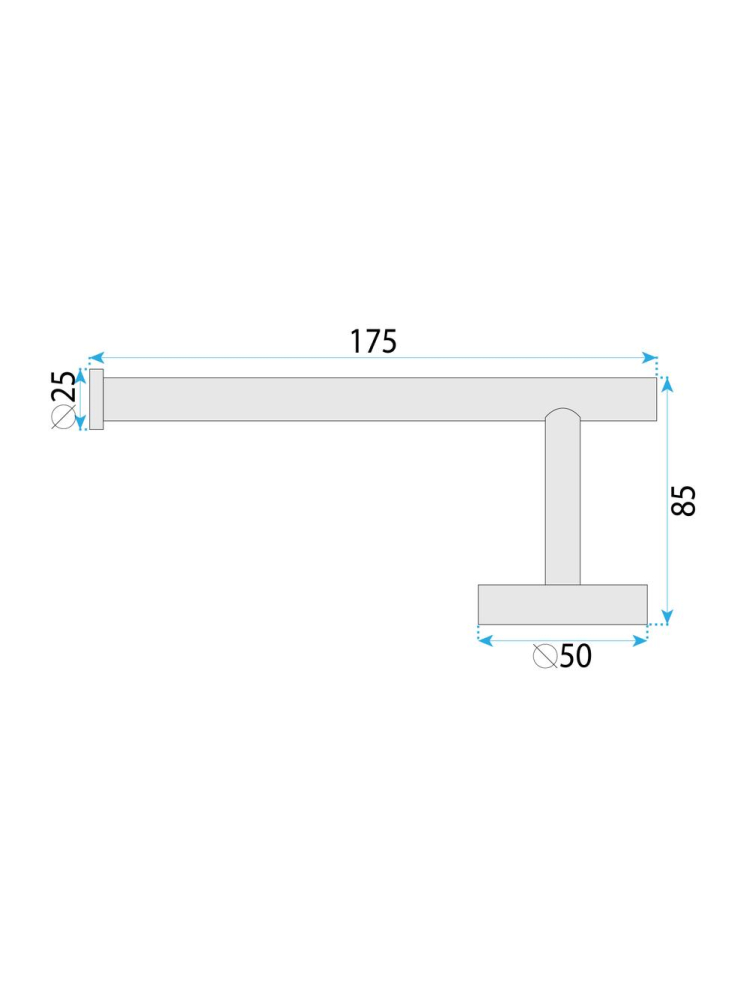 Suport hârtie igienică 6611 Modern cupru [11]
