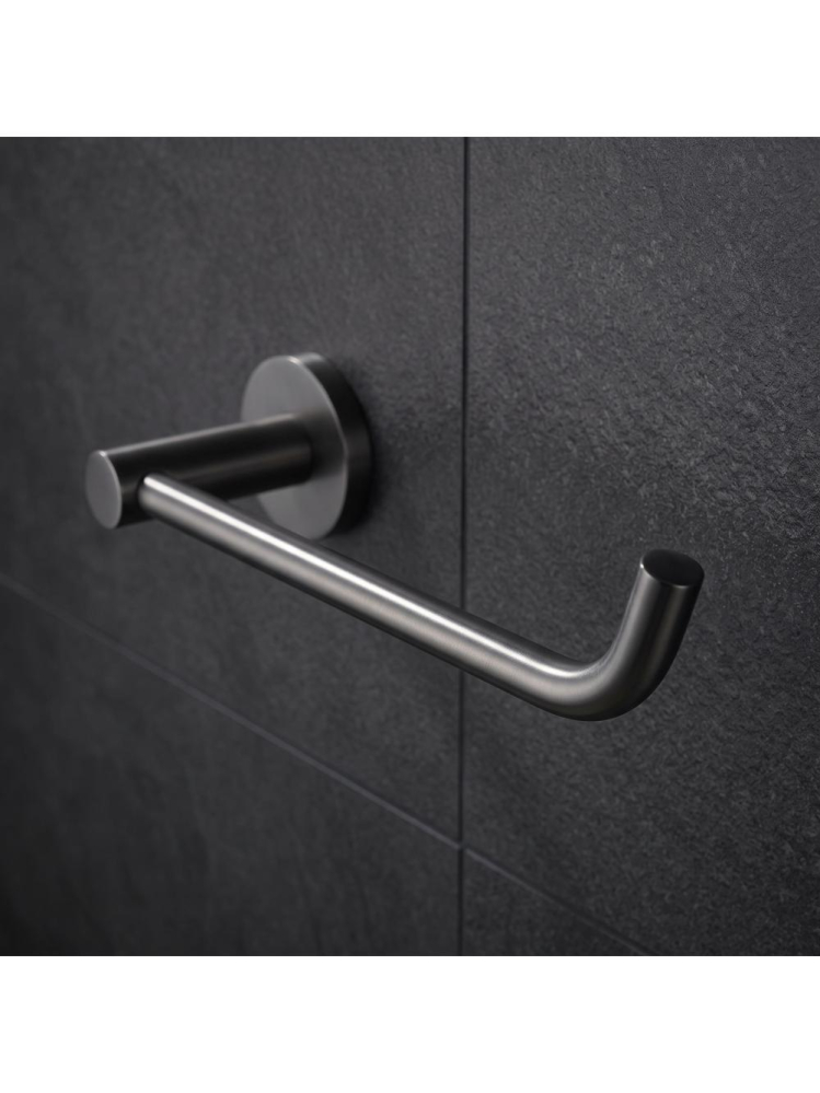 Suport hartie igienica Rea Leo 5609 titan metal 175x50x70 mm [4]