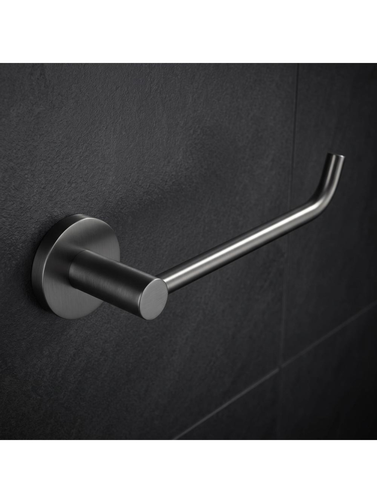 Suport hartie igienica Rea Leo 5609 titan metal 175x50x70 mm [3]