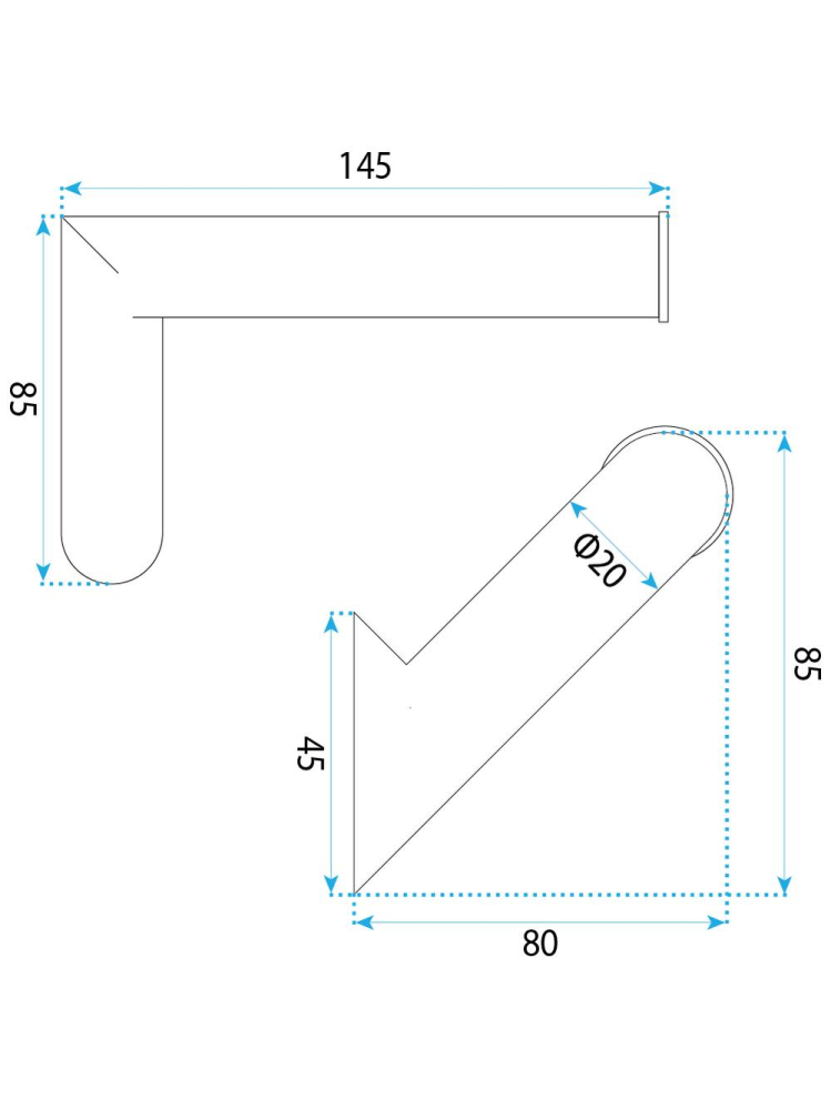 Suport hartie igienica Rea Will auriu periat 145x85x80 mm metal montaj suruburi [10]